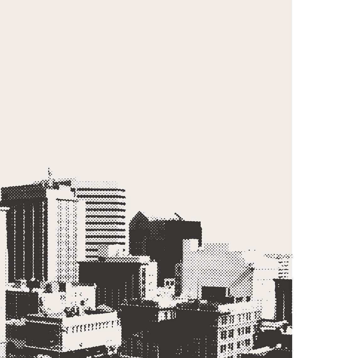 El Paso Custom Skyline Minimalist Wall Art Print - Image 3