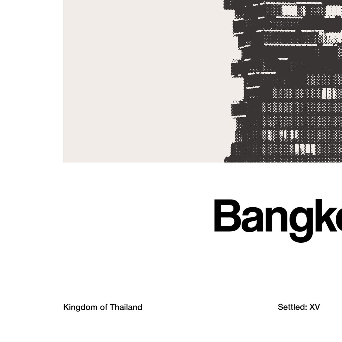 Bangkok Skyline, King Power Mahanakhon Travel Poster - Image 3