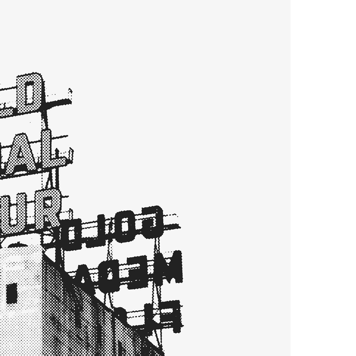 Minneapolis Gold Medal Flour Sign, Minimalist Art Print - Image 2