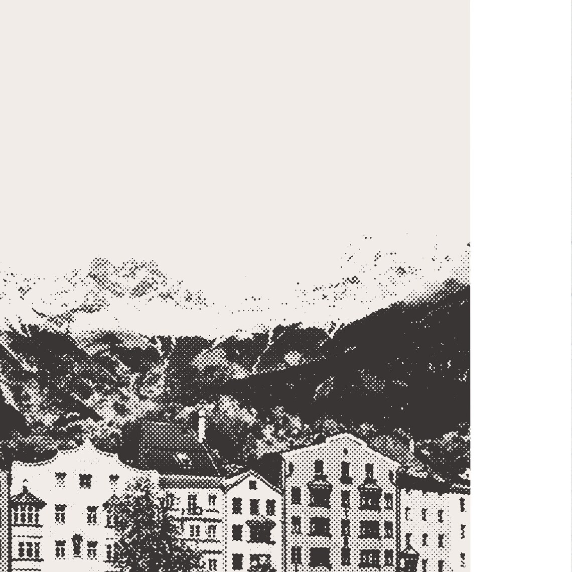 Innsbruck Austria Minimalist Travel Poster Print - Image 4