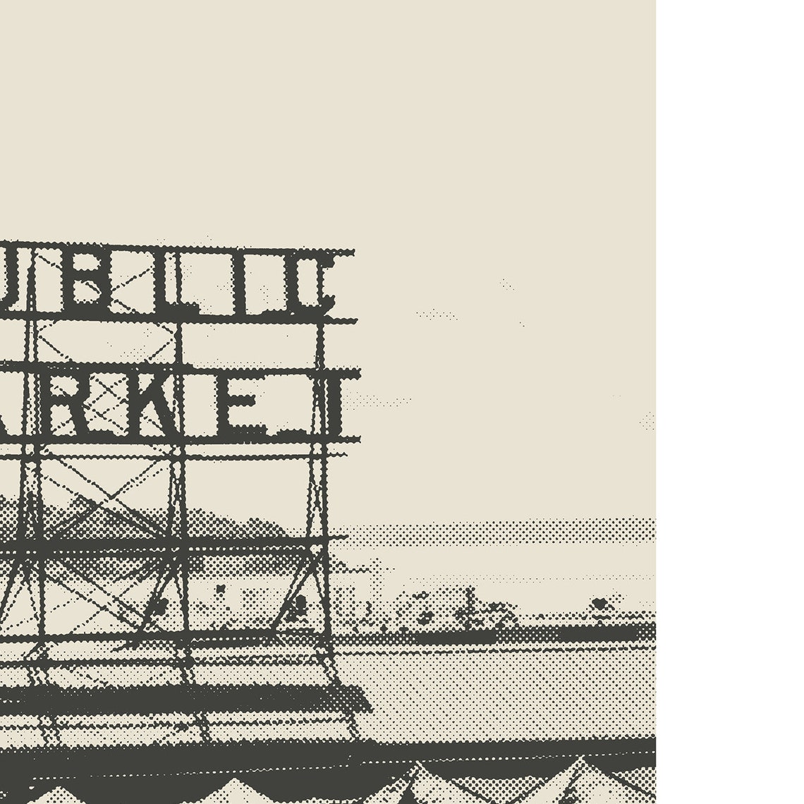 Seattle Black White Photo Decor, Custom City Print - Image 3