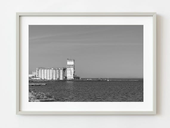 Abandoned Grain Elevator In Thunder Bay Ontario Timeless Relic Wall Art