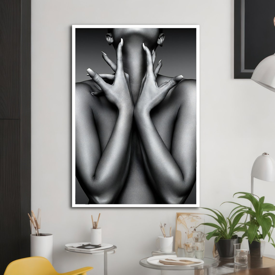 Elegant Nude With Hands, Intimate Gift - Image 2