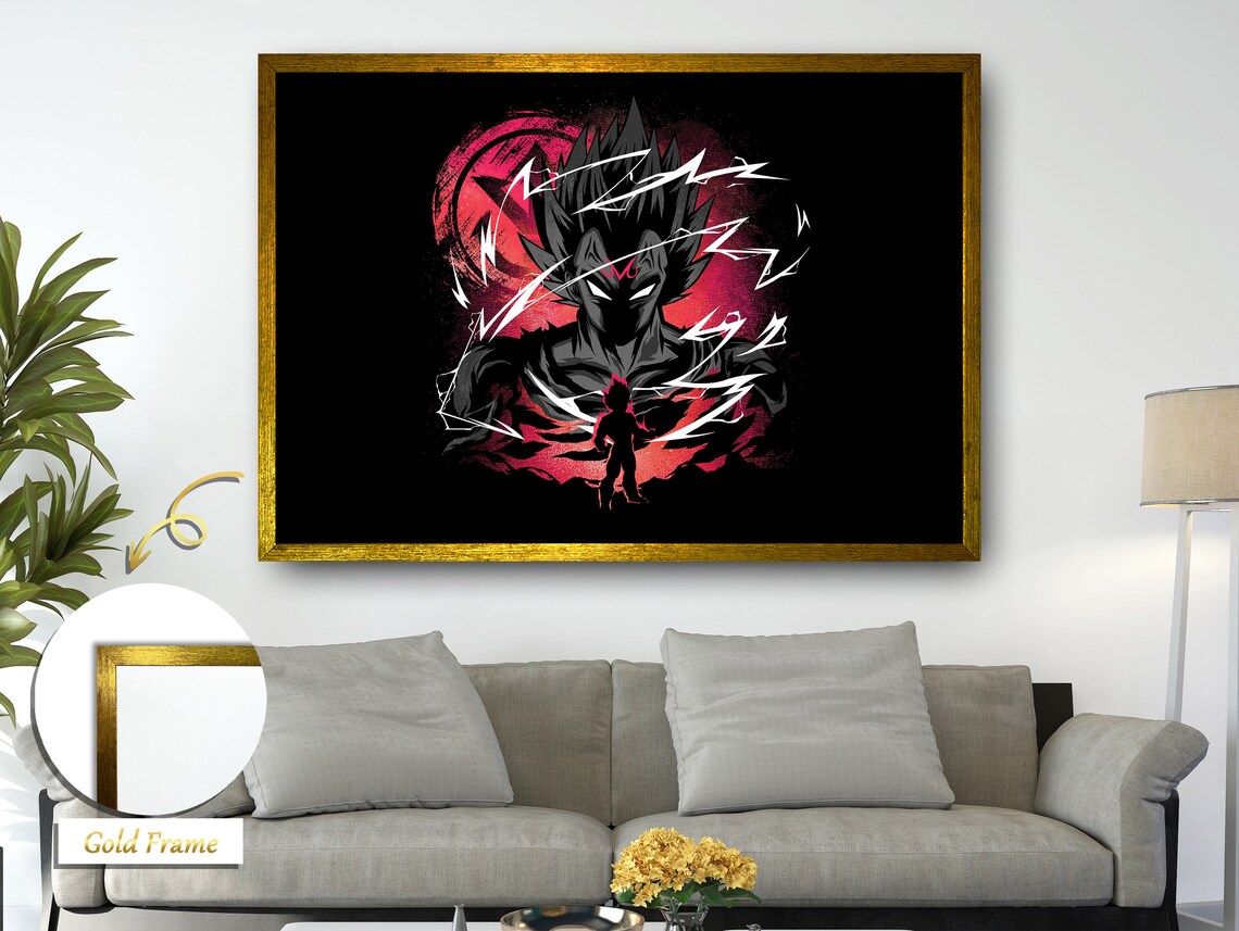Dance Of The Fiery Silhouette, Modern Art - Image 4