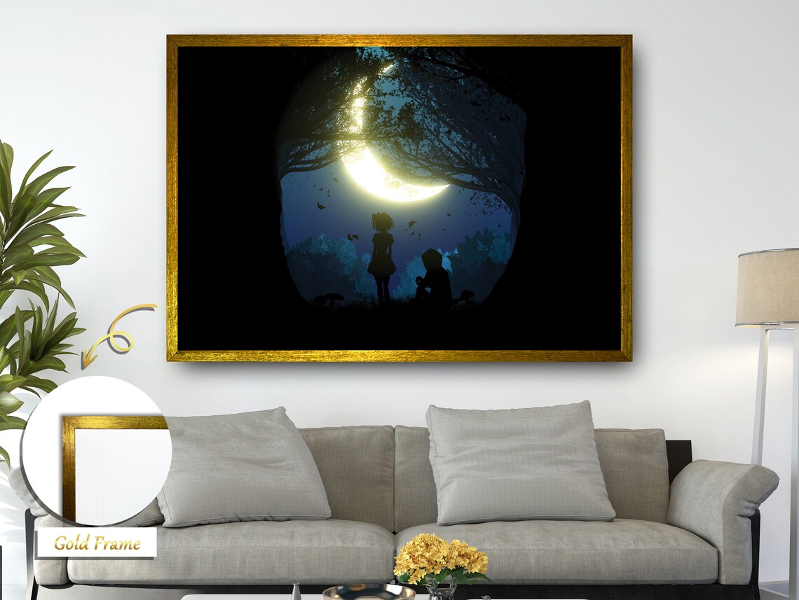 In The Light Of Love, Couple Under The Moon - Image 4