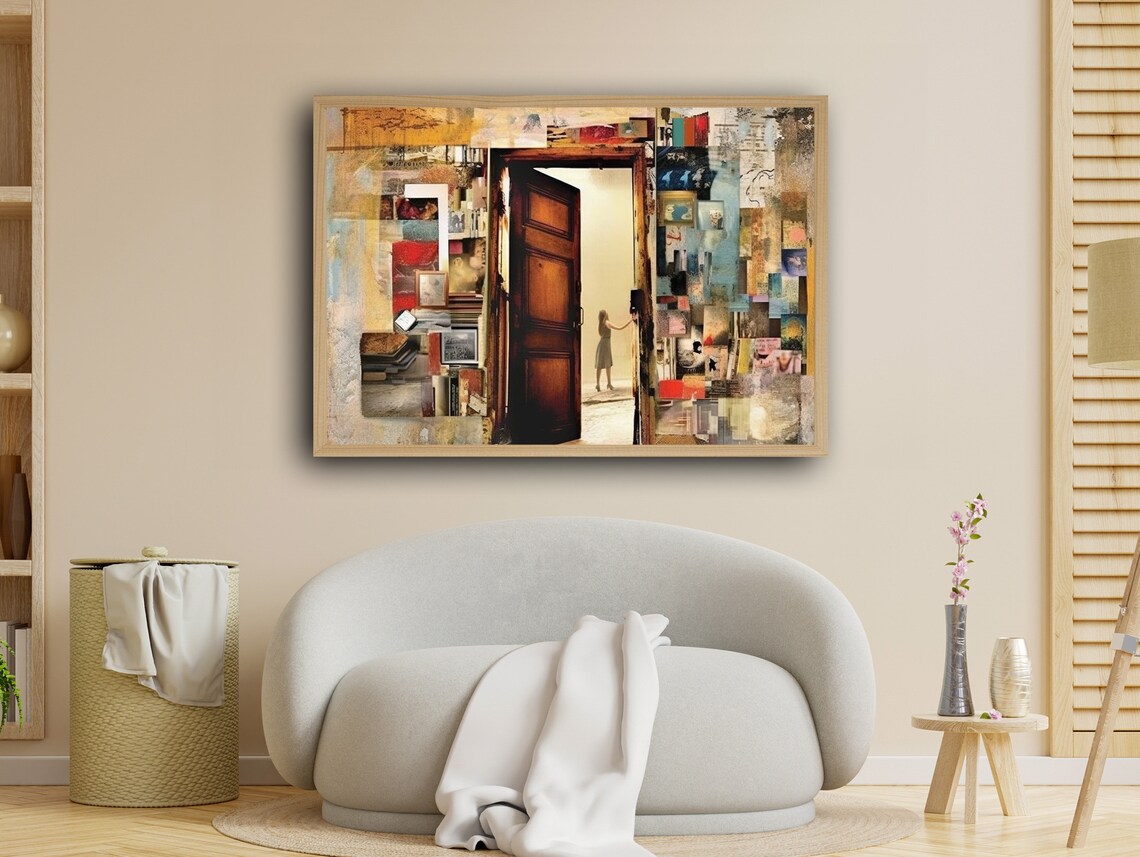 Doorway To Memories, Nostalgic Interior Design Art - Image 3