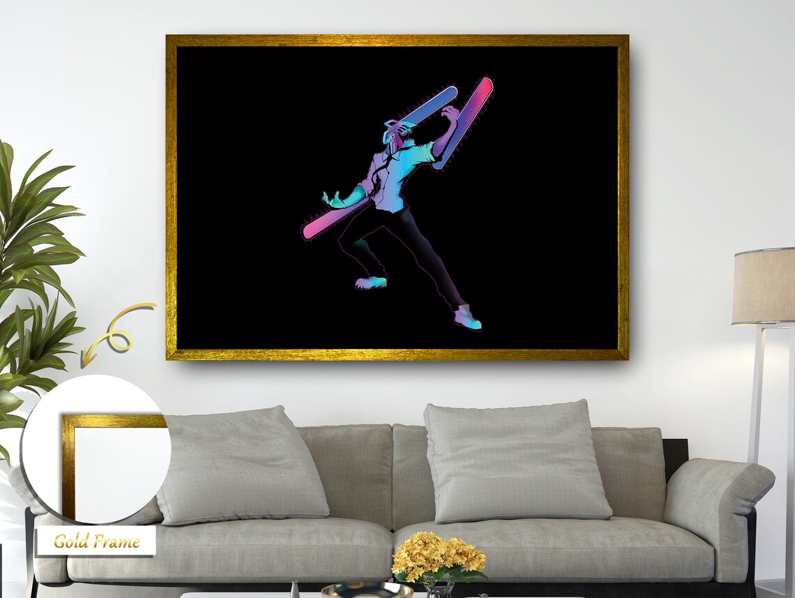 Neon Dance Rhythm Movement, Contemporary Poster Print - Image 4