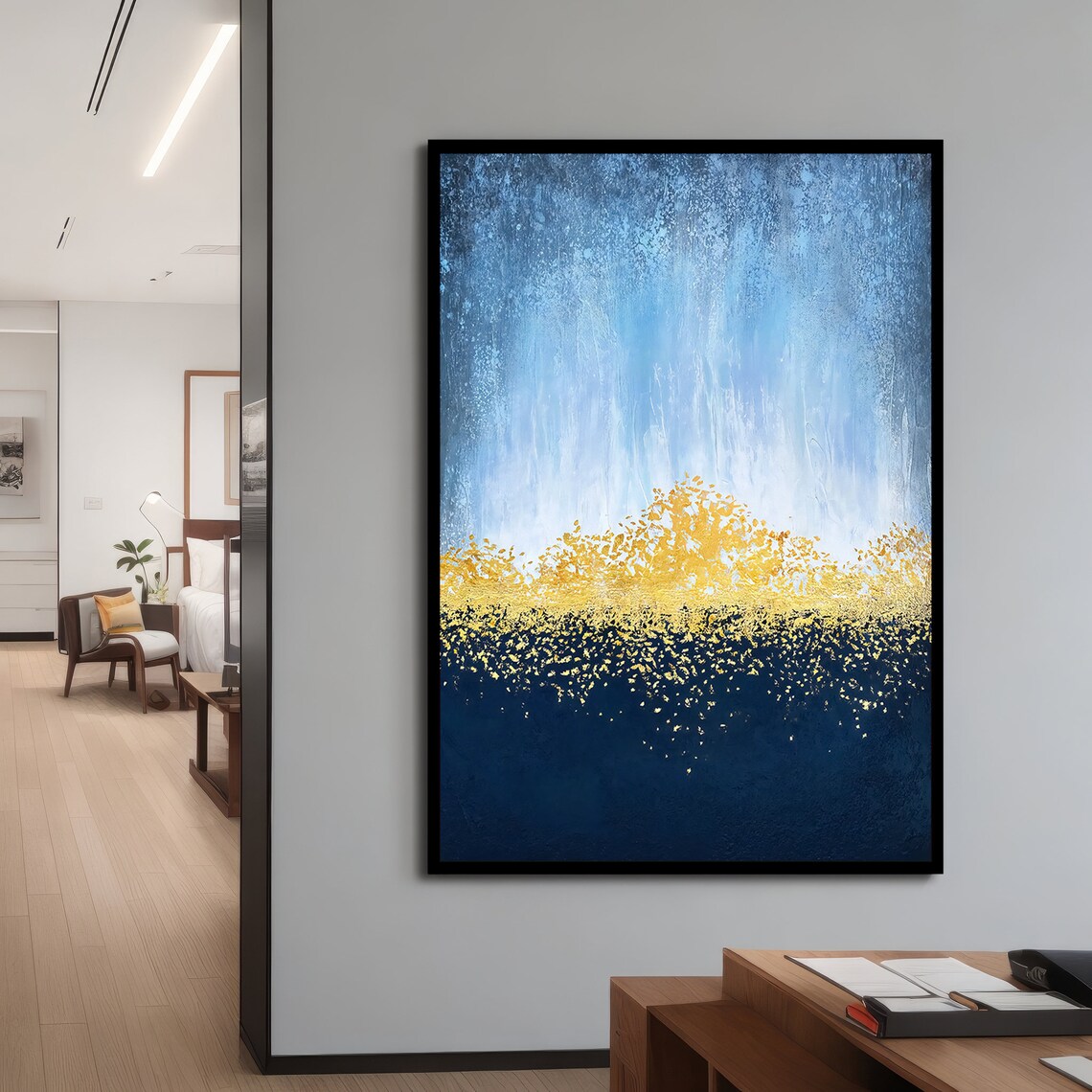 Modern Abstract Painting, Contemporary Home Decor - Image 4