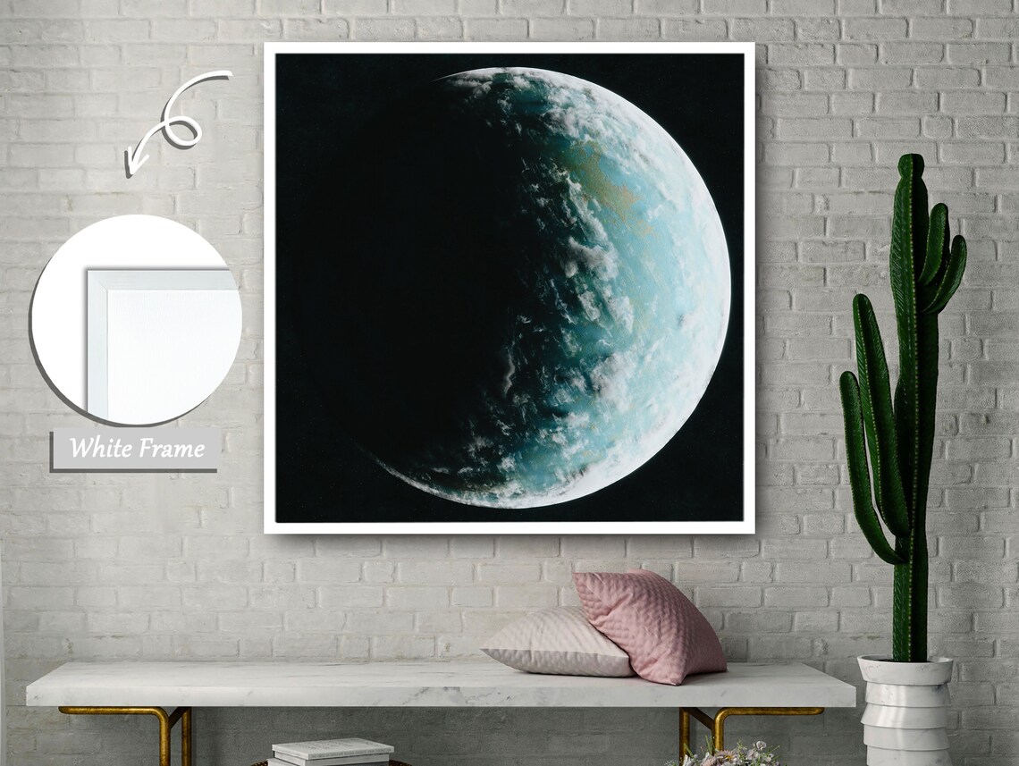 Earth Planet Art, Cosmic Perspective Wall Art - Image 2