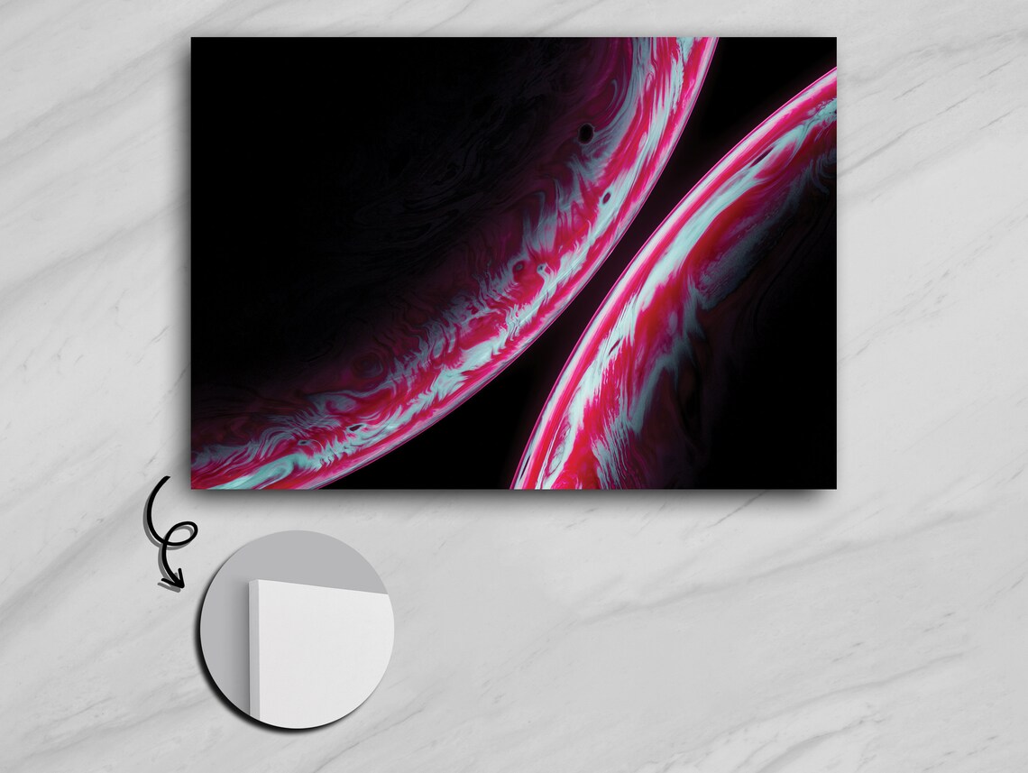 Ethereal Flow Abstract Fluid Movement, Modern Decor - Image 5