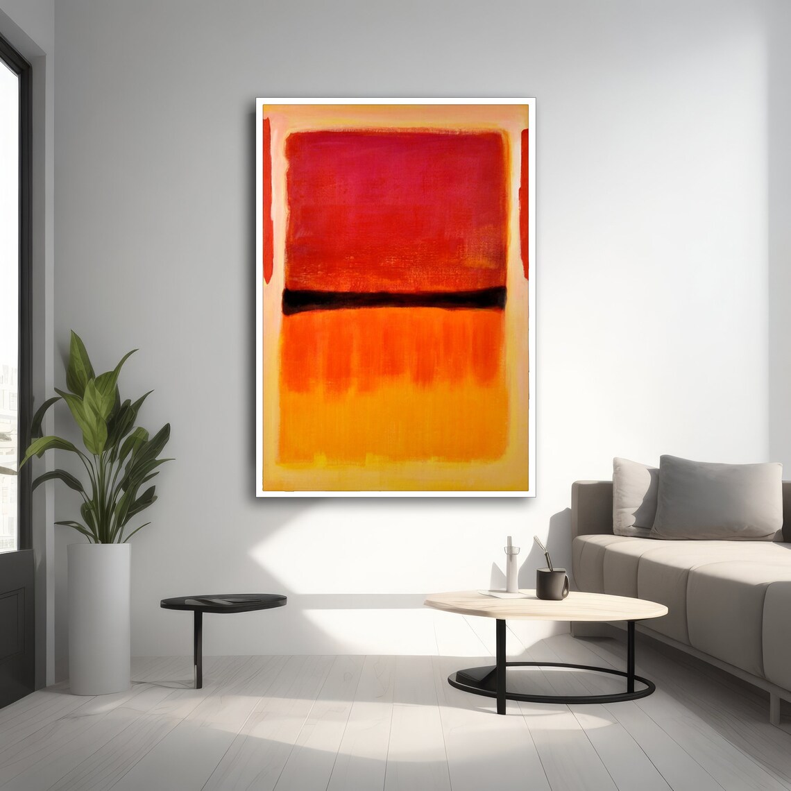 Mark Rothko Abstract Art, Expressionist Decor - Image 5