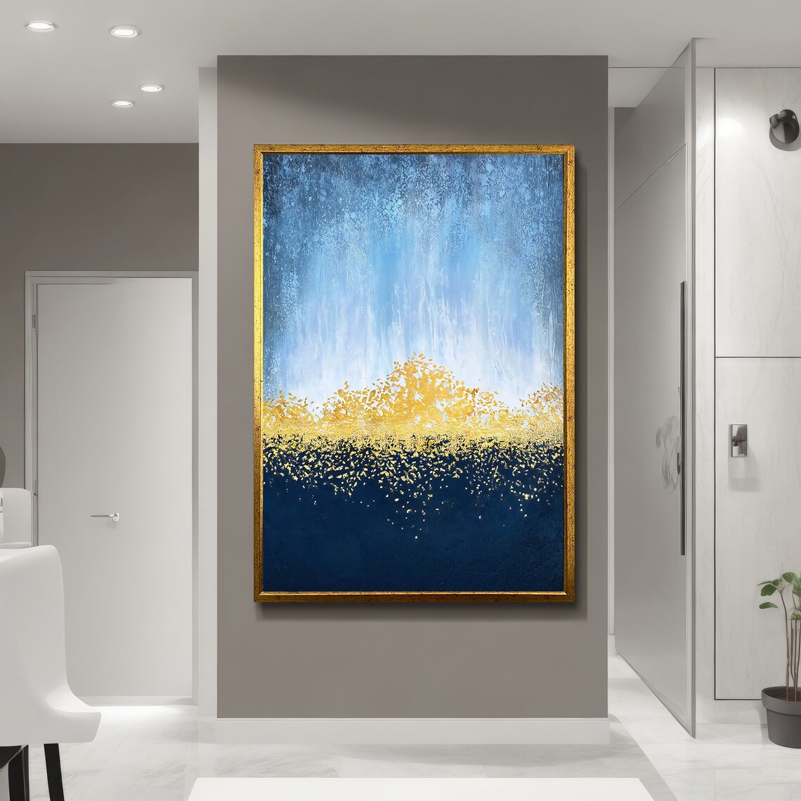 Modern Abstract Painting, Contemporary Home Decor - Image 5