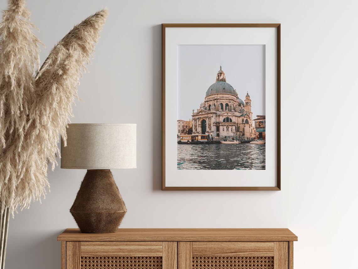 Venice Italy Travel Poster, Canal Wall Art - Image 2