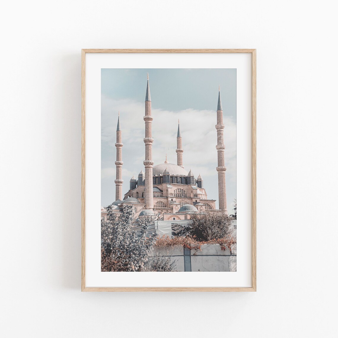 Istanbul Modern Minimalist Travel Poster