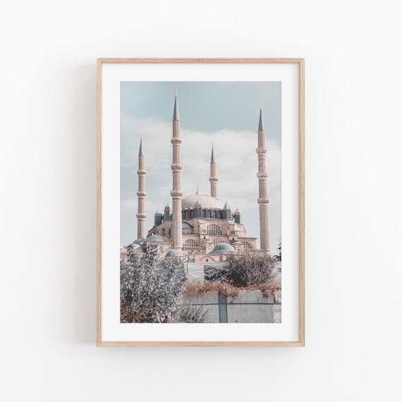 Istanbul Modern Minimalist Travel Poster