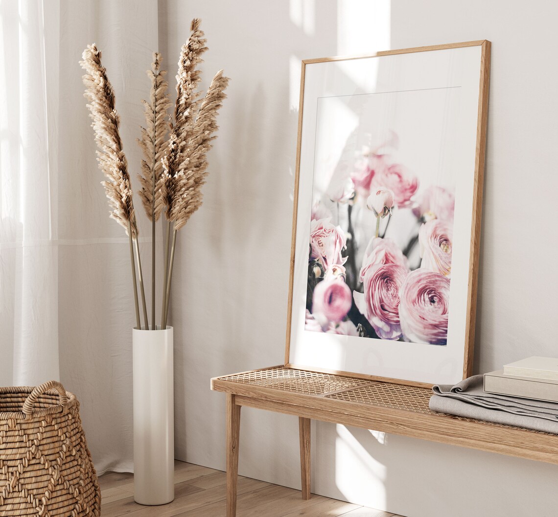Peonies Floral Art Print, Botanical Wall Art - Image 3