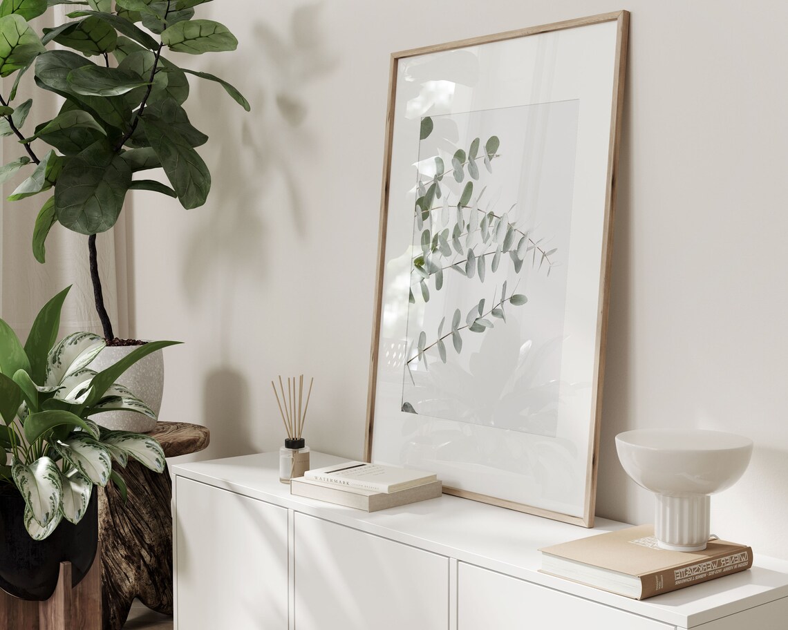 Eucalyptus Print, Modern Minimalist Art Print - Image 3