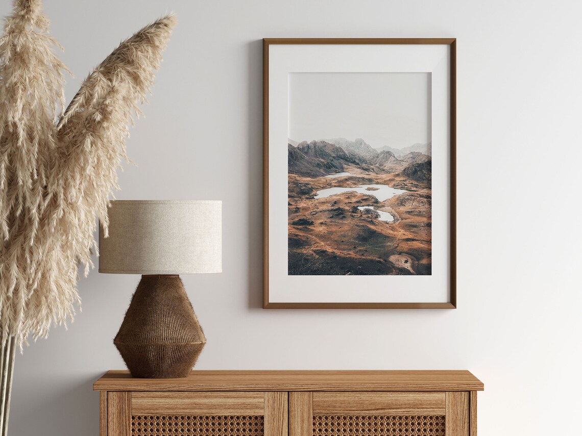 Mountain Pine Tree Minimalist Nature Poster Print - Image 3