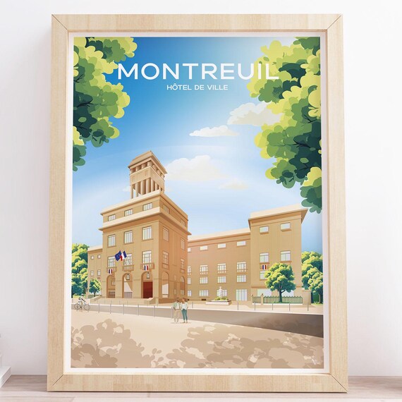 1 Poster Of The City Montreuil Hall