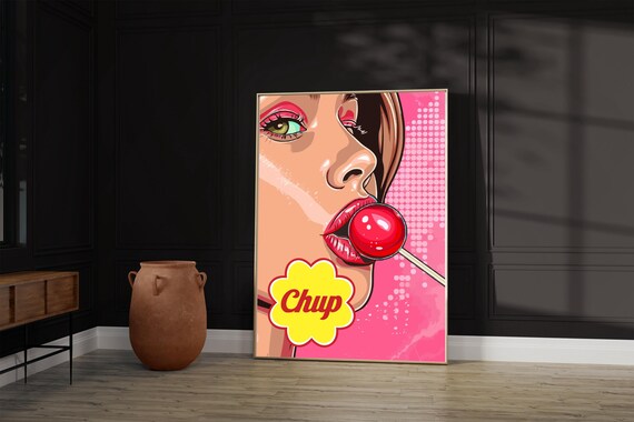 Funny Desi Pop Modern Art Print