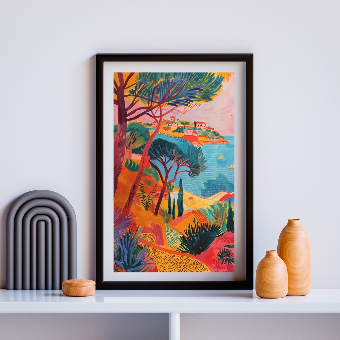 Matisse Wall Art Mid Century Landscape Poster Exhibition Print Modern Decor Artistic Matisse Landscape Art - Image 2