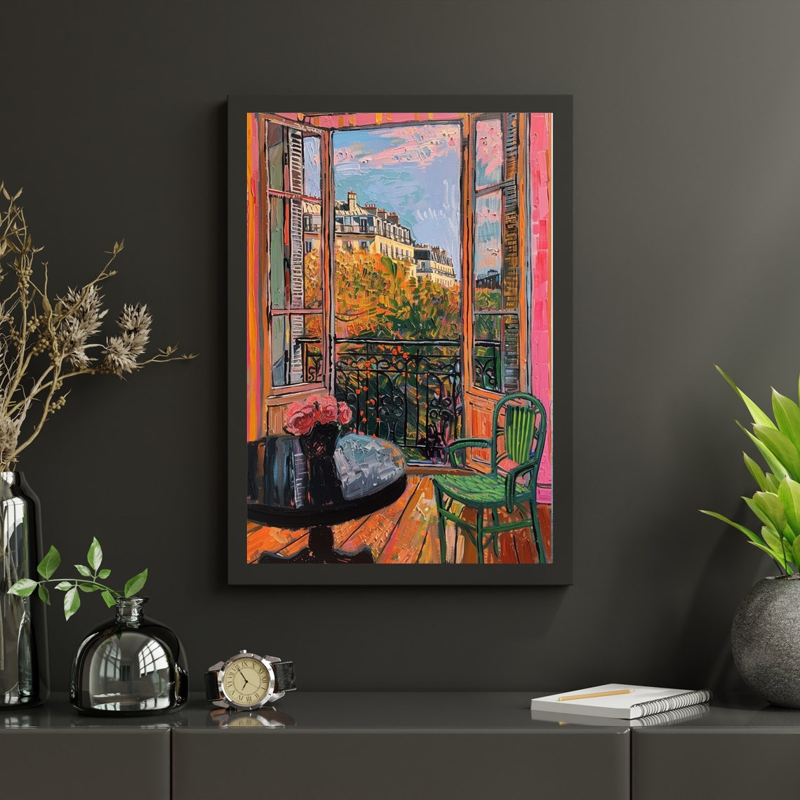 Matisse Print Mid Century Landscape Decor Exhibition Art Matisse Inspired Landscape Wall Art For Home - Image 3