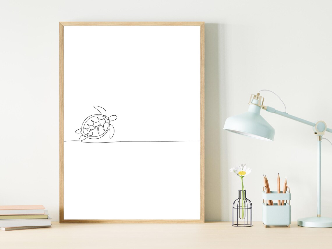 Seaturtle Line Art - Image 2