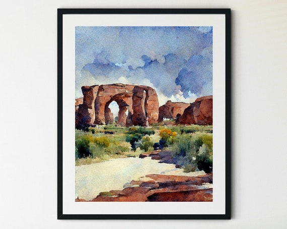 Arches National Park Print Arches National Park Utah Arches National Park Arches Park Print Southern Utah Print Dessert Art Hiker Gift