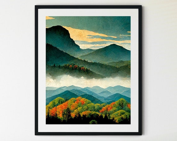 Great Smoky Mountains National Park Art Print