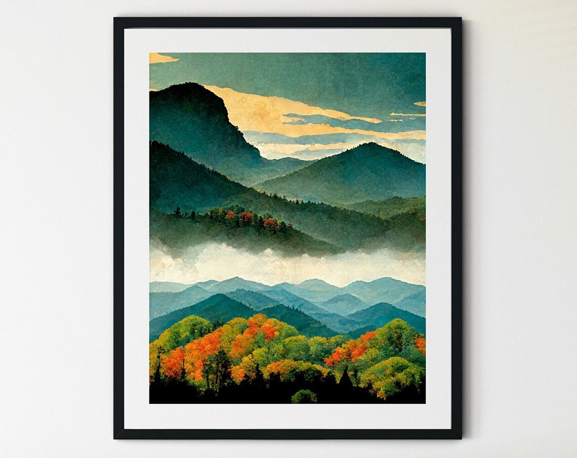 Great Smoky Mountains National Park Art Print