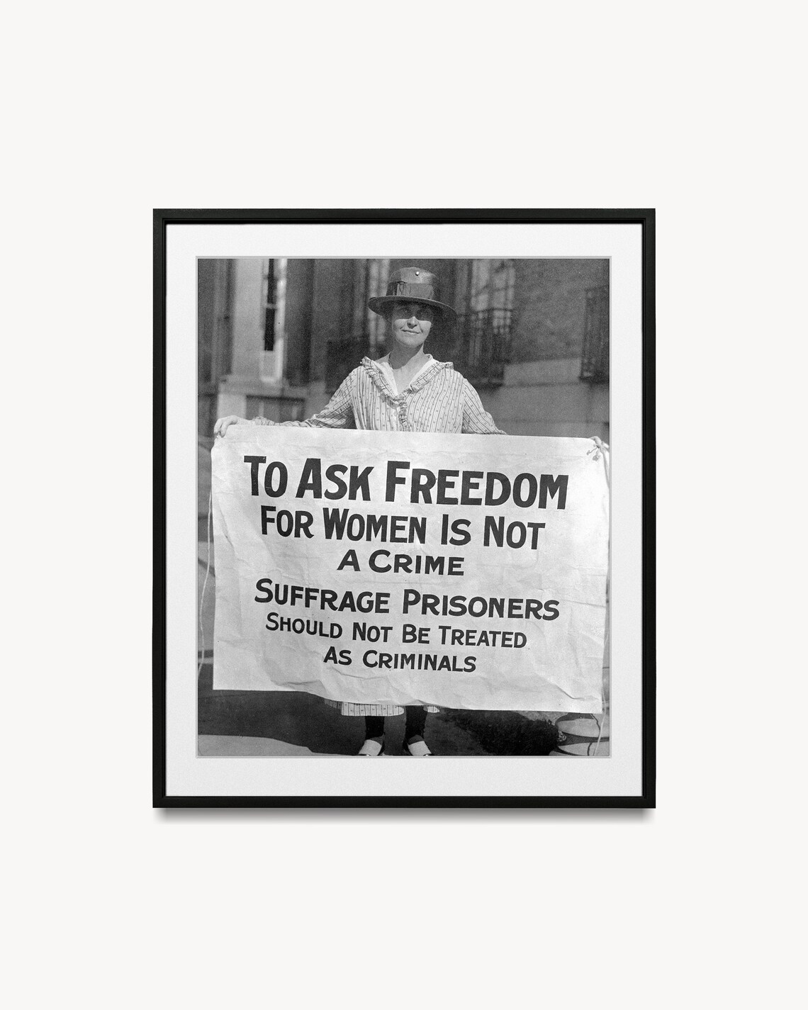 Suffragette Freedom For Women Vintage Photo Feminist History Poster - Image 2
