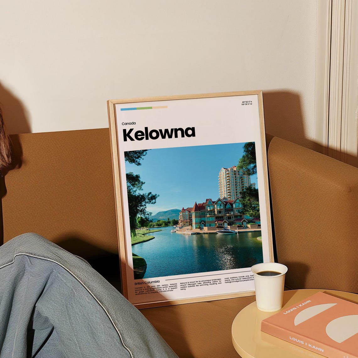 Kelowna Travel Poster Kelowna Poster Kelowna Photo Poster Kelowna Art Print Canada Poster Canada Travel Poster Travel Gift - Image 4