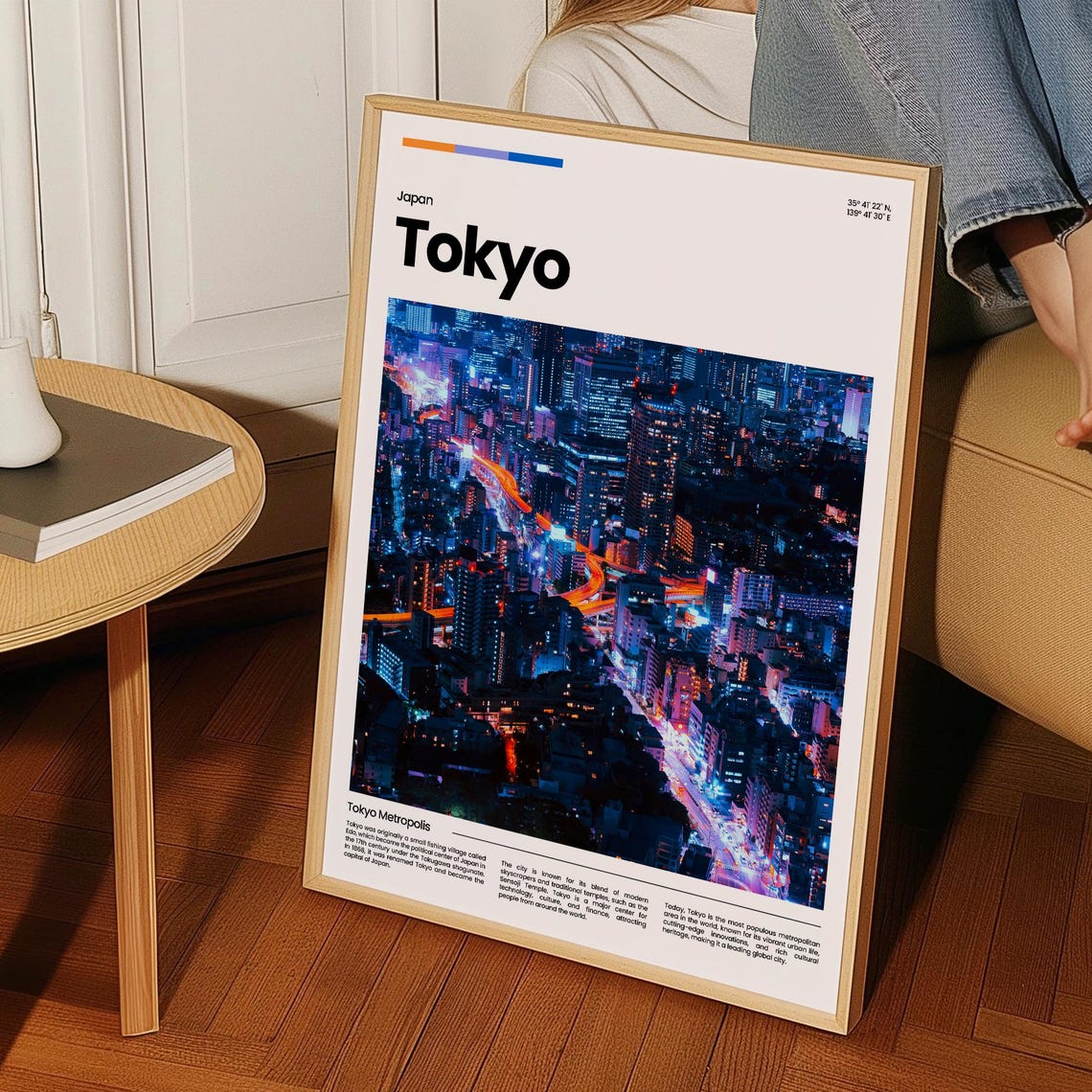 Tokyo Travel Poster Tokyo Poster Tokyo Photo Poster Tokyo Art Print Tokyo Art Japan Poster Japan Travel Poster Travel Gift - Image 3