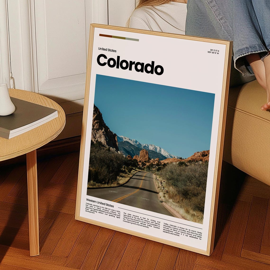 Colorado Travel Poster Colorado Poster Colorado Photo Poster Colorado Art Print Colorado Art Usa Poster Usa Travel Poster Travel Gift - Image 3