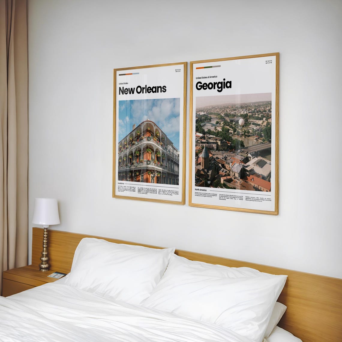 Georgia Travel Poster Georgia Poster Georgia Photo Poster Georgia Art Print Georgia Art Usa Poster Usa Travel Poster Travel Gift - Image 2