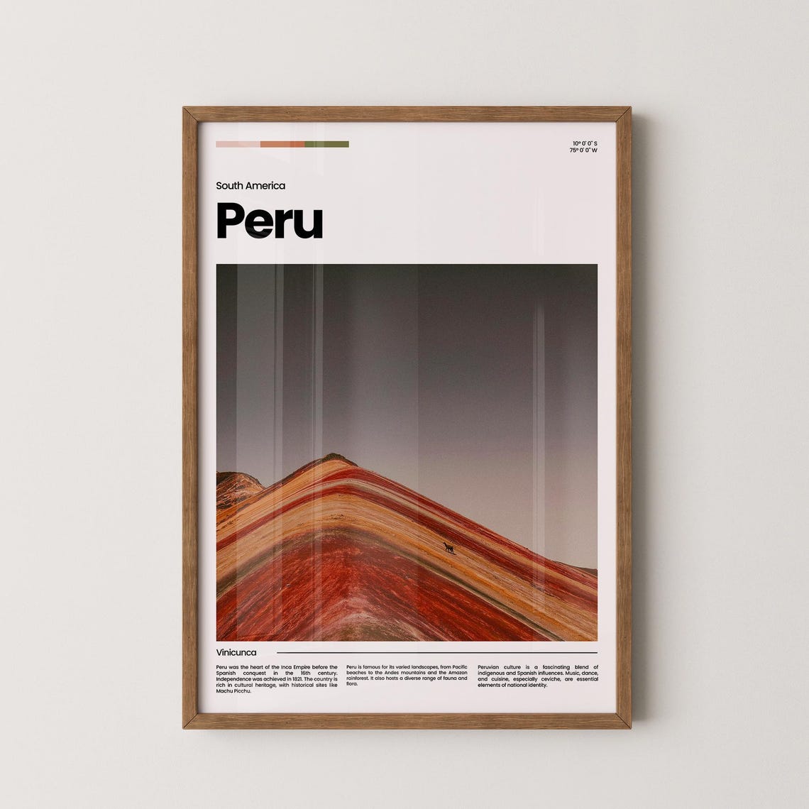 Peru Travel Poster Peru Poster Peru Photo Poster Peru Art Print South America Poster South America Travel Poster Travel Gift