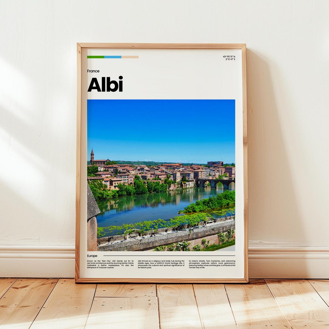 Albi Poster Print Photo Wall Art France Travel Gift