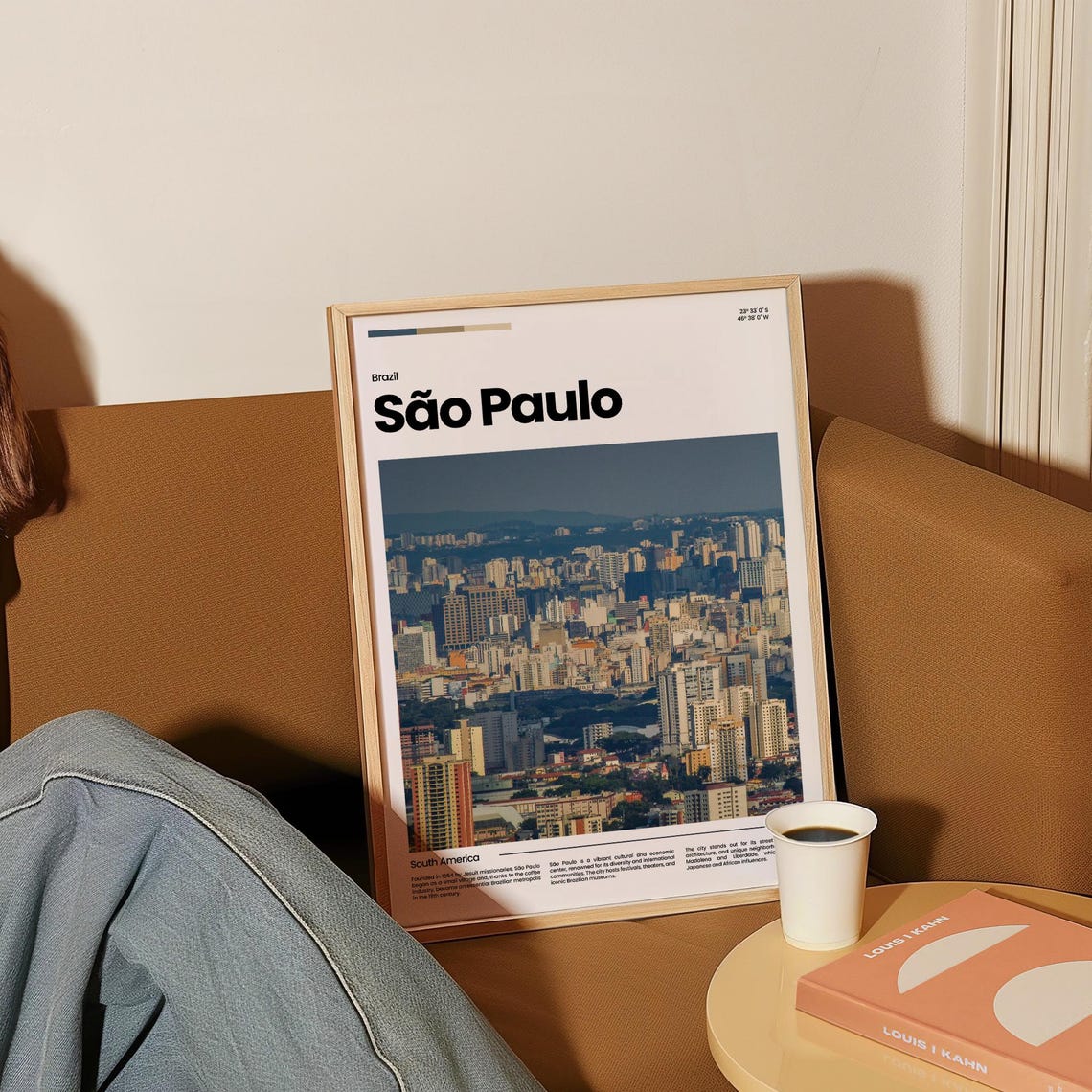 Sao Paulo Travel Poster Sao Paulo Poster Sao Paulo Photo Poster Sao Paulo Art Print South America Poster Brazil Poster Travel Gift - Image 4
