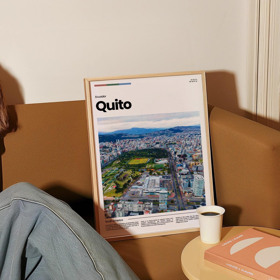 Quito Travel Poster Quito Poster Quito Photo Poster Quito Art Print South America Poster Ecuador Travel Poster Travel Gift - Image 4