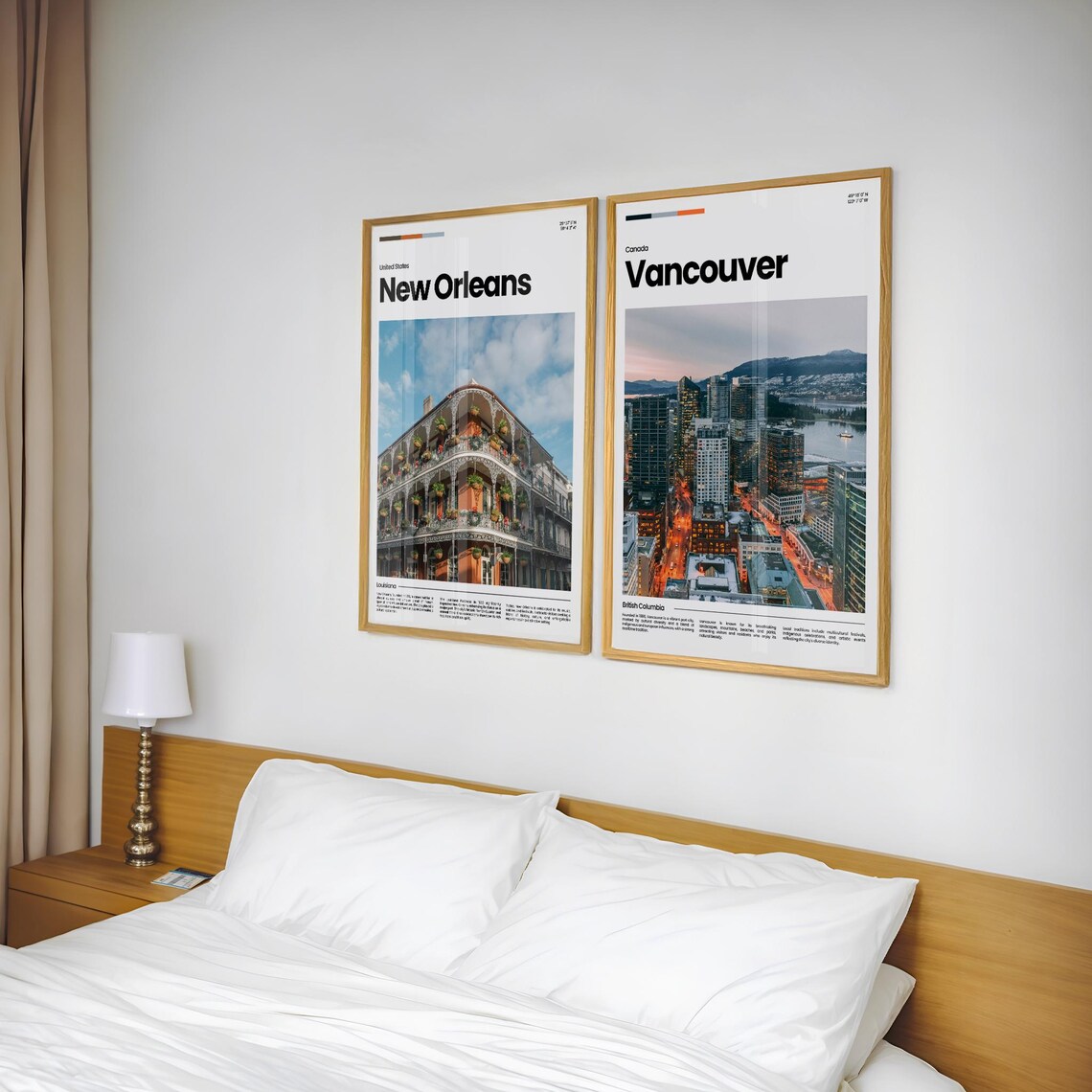 Vancouver Travel Poster Vancouver Poster Vancouver Photo Poster Vancouver Art Print Canada Poster Canada Travel Poster Travel Gift - Image 2