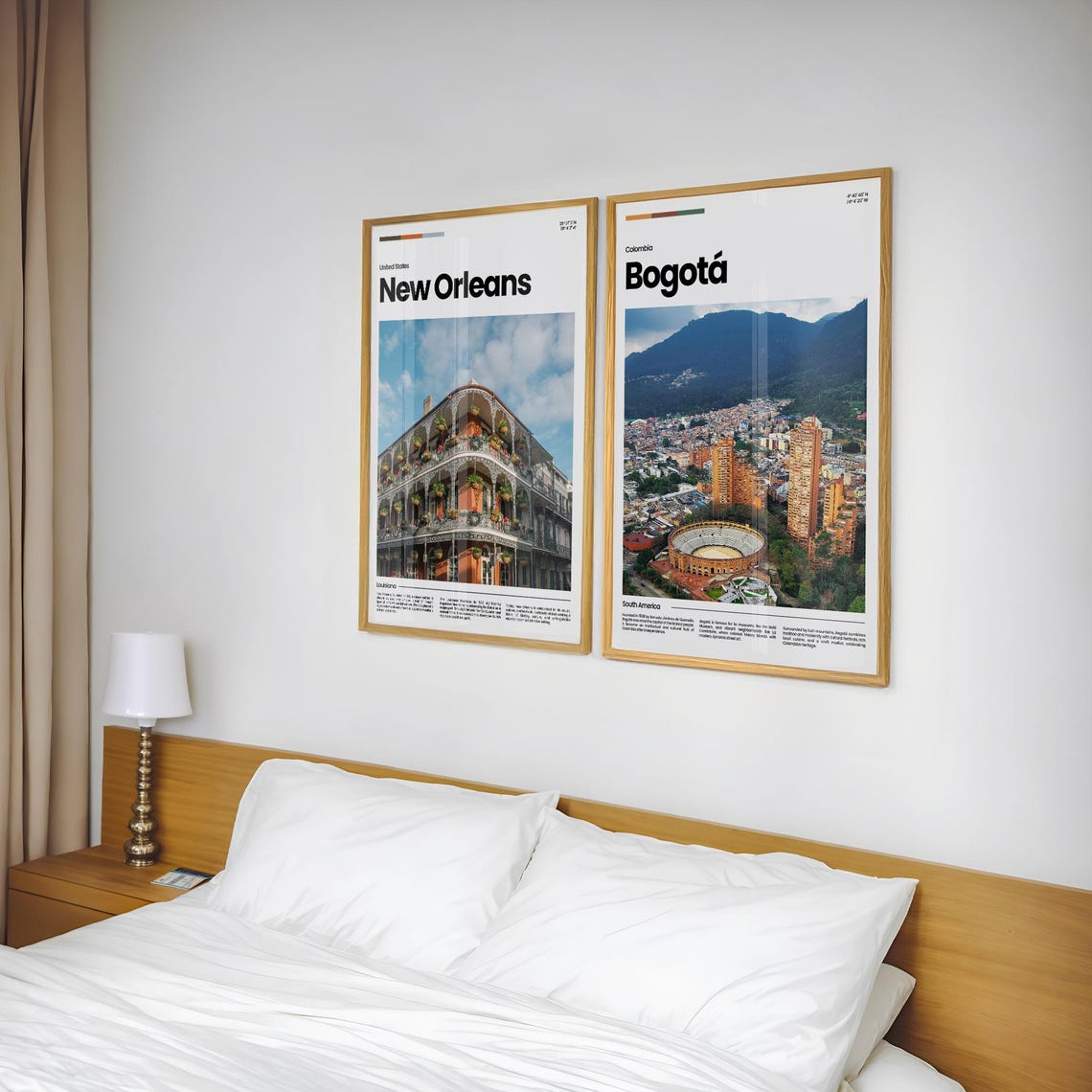 Bogota Travel Poster Bogota Poster Bogota Photo Poster Bogota Art Print Colombia Poster South America Travel Poster Travel Gift - Image 2