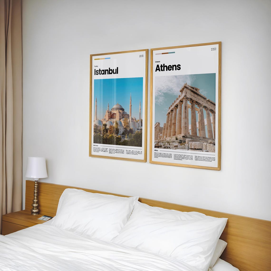 Athens Travel Poster Athens Poster Athens Photo Poster Athens Art Print Athens Art Greece Poster Greece Travel Poster Travel Gift - Image 2