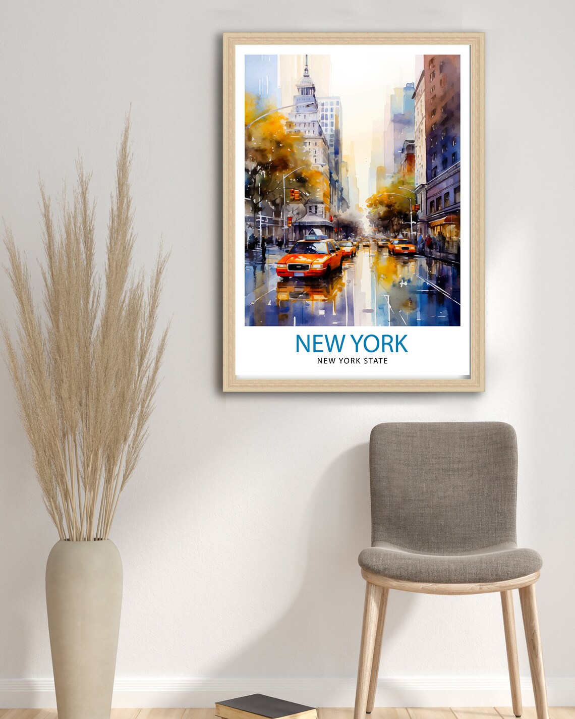 New York City Travel Print Gift For New York Poster - Image 3