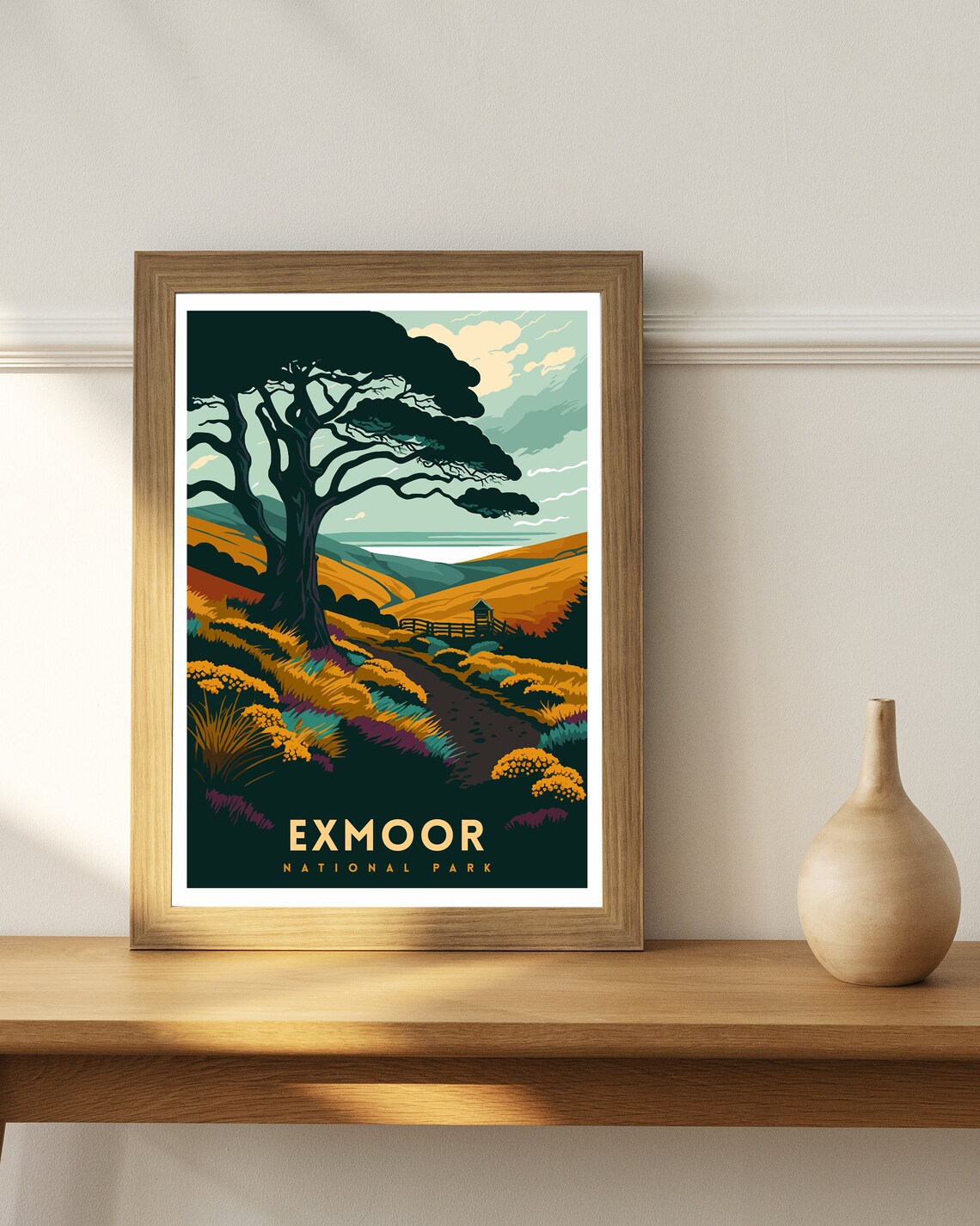 Exmoor National Park Fine Art Poster Print - Image 2