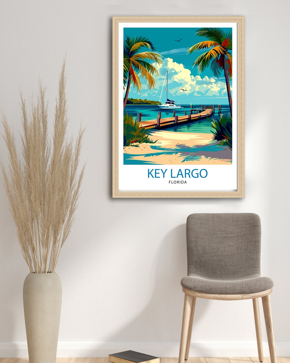 Key Largo Florida Art Print, Gateway To The Keys - Image 2