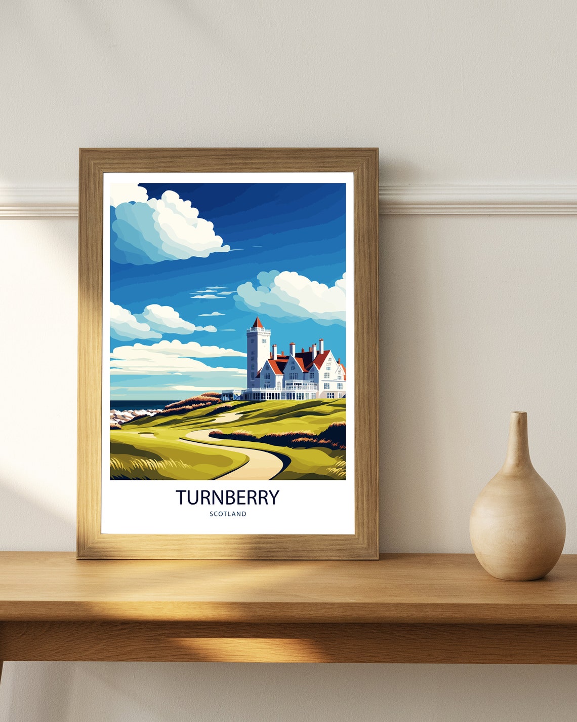 Turnberry Golf Course Golf Art Print - Image 2