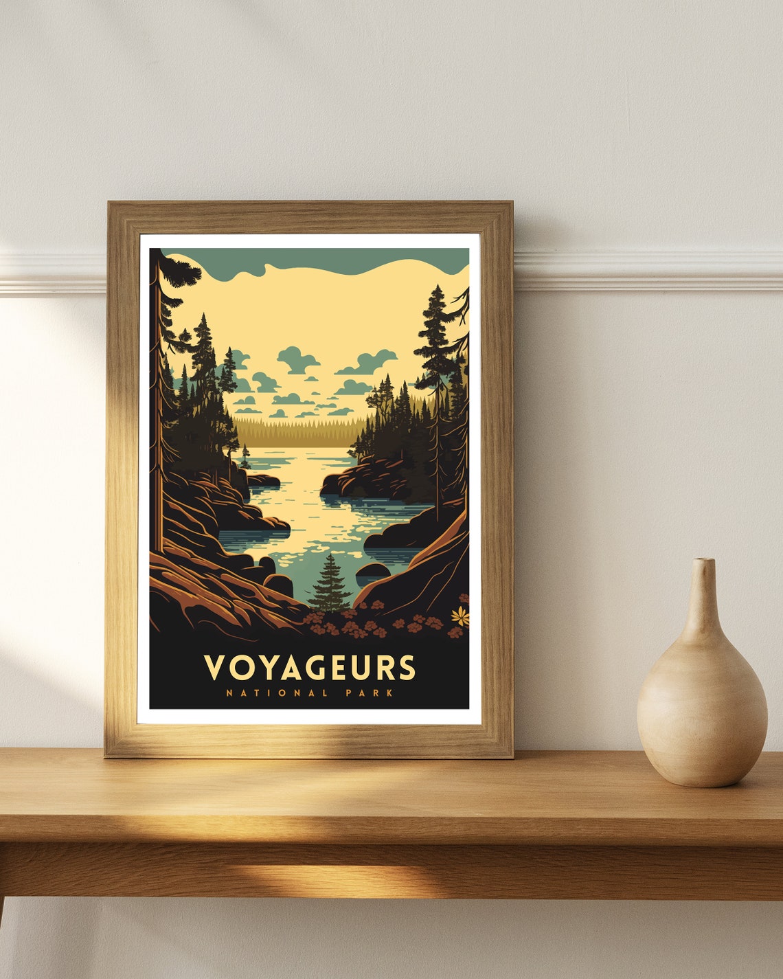 Voyageurs National Park Travel Poster - Image 2
