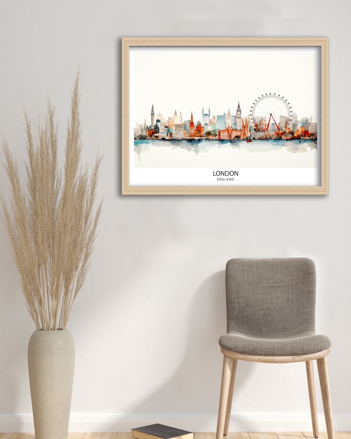London England Travel Poster, UK Travel Decor - Image 2