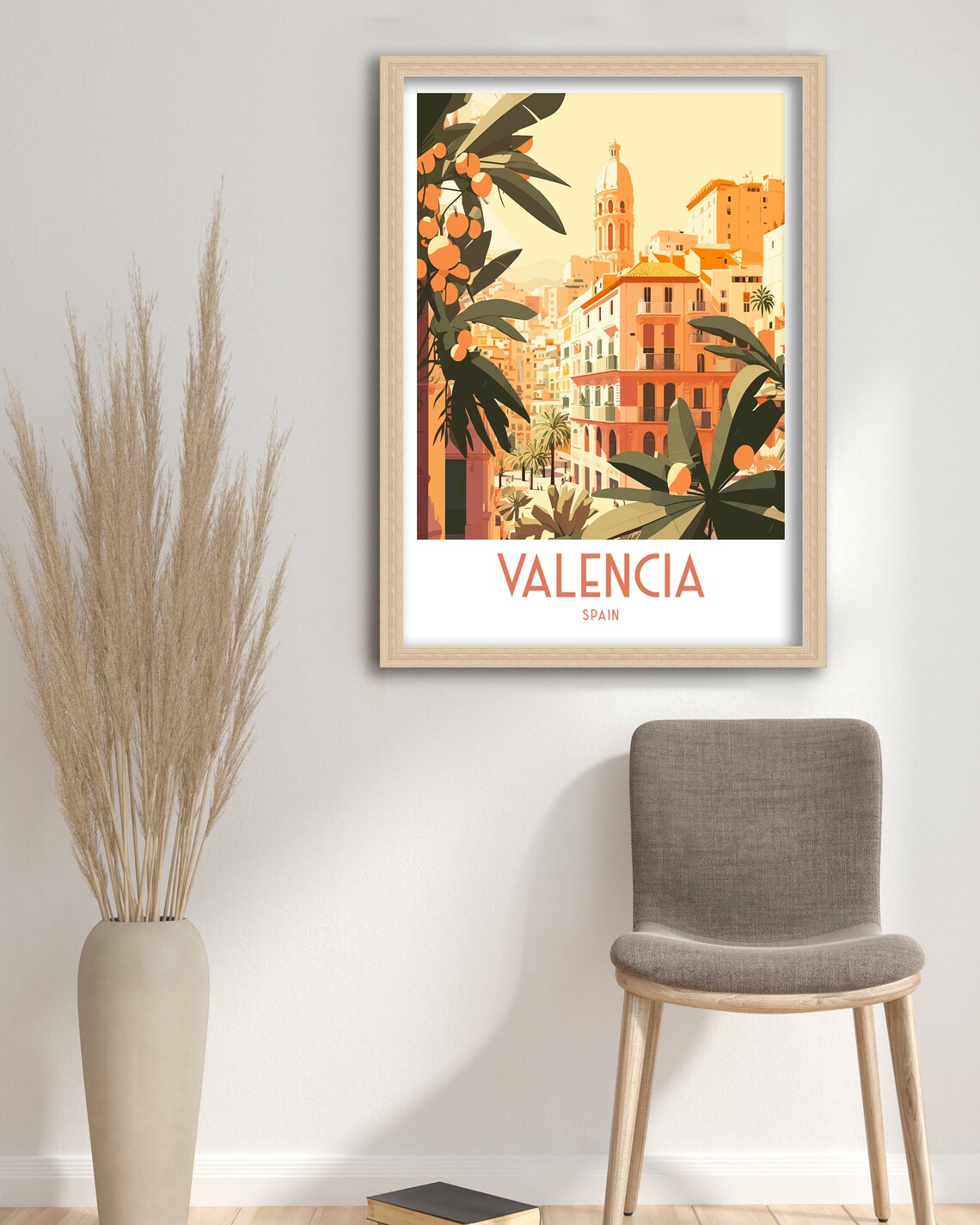 Valencia Travel Poster, City Print for Home Decor - Image 3