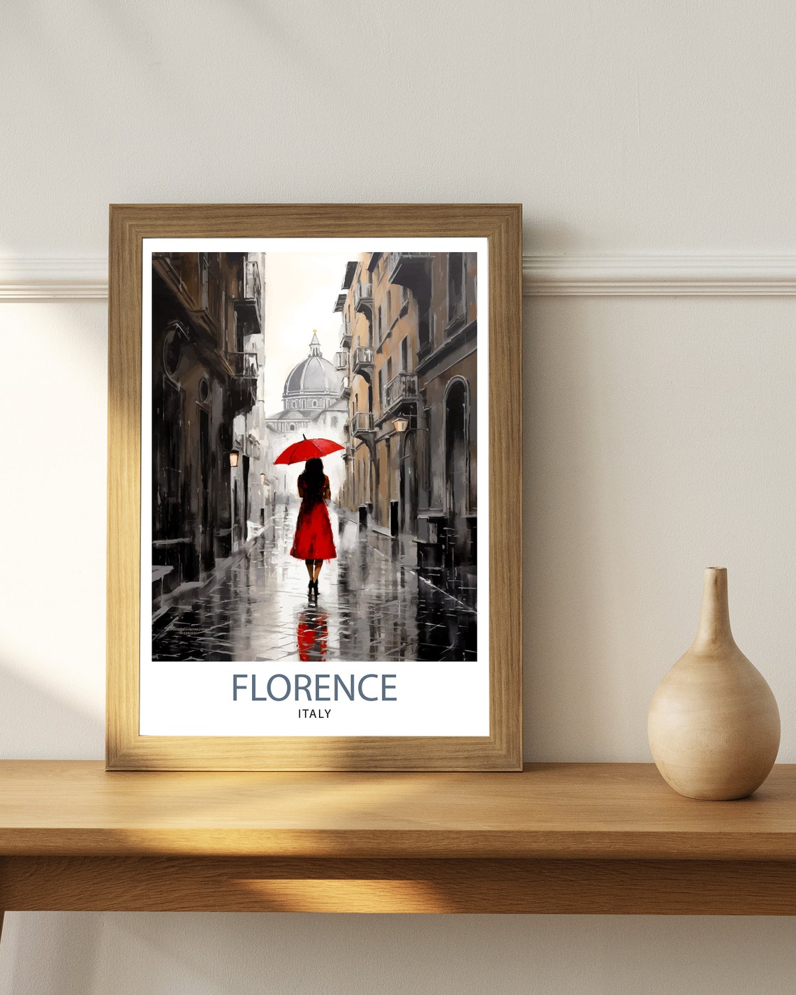 Florence Travel Poster, Italy Wall Art - Image 3